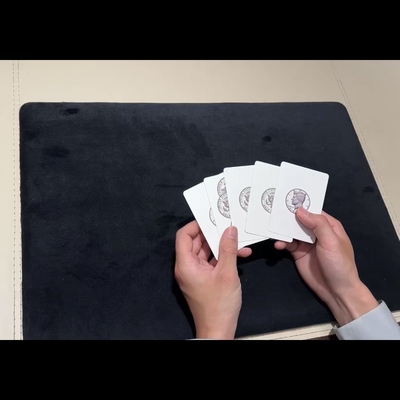 魔术教学 2024创意纸牌硬币流程The Coins 新奇 超燃效果中文超值