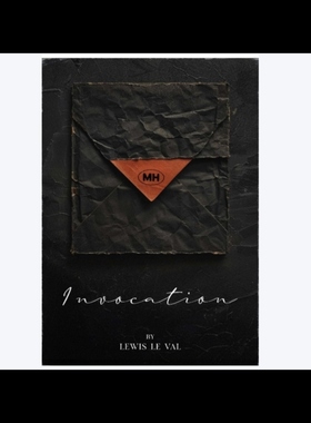 魔术教学 2024大师讲义心灵流程Invocation by Lewis Le Val 超值