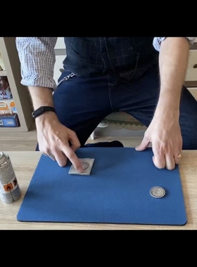 魔术教学 2025中文硬币消失流程Cleaning the Coins 全新巧妙超值