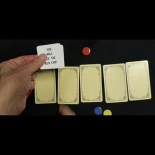 魔术教学 2025Deceptive Decisions 新版趣味纸牌 巧妙干货 超值