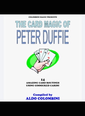 魔术教学 24讲义纸牌流程The Card Magic of Peter Duffie byAldo