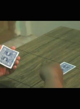 魔术教学 2024视觉化纸牌流程Parcel by Agustin震撼酷炫超燃效果