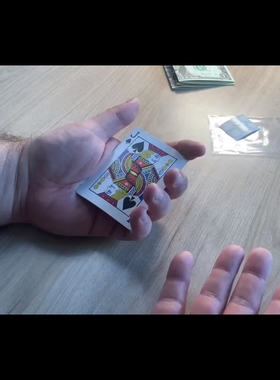 魔术教学 2024纸牌瞬变钞票Money-Money by Mickael Chatel上手快