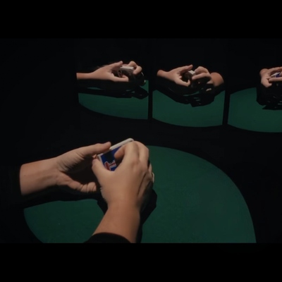 魔术教学 2024实用假切牌手法Air Scrapes  纯干货 精品两部 超值