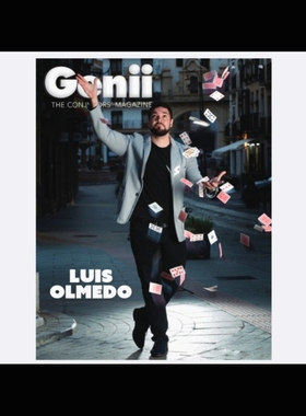 魔术教学 2024多效果近景纸牌流程Genii Magazine Ju超值中文讲义