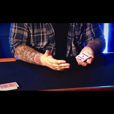 魔术教学 2025中文超强纸牌转移流程Across 互动 可验牌 震撼效果