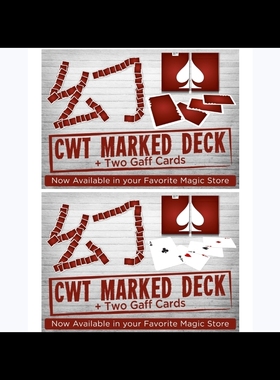 魔术教学 2025中文讲义《标记扑克》CWT Marked Deck纸牌专业手法