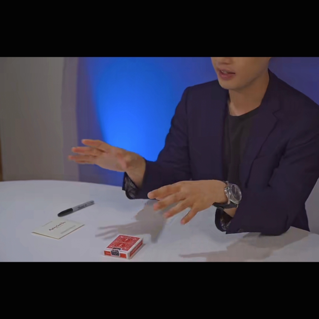 魔术教学 2024神秘牌盒Mystery Card Box全新签名选牌入牌盒流程
