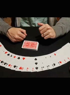魔术教学 纸牌流程Reciprocal Influences 精品 手法 中文 超值版