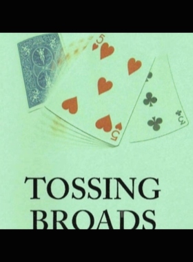 魔术教学 2024大师纸牌流程Tossing Broads 纯干货 细致 讲义超值