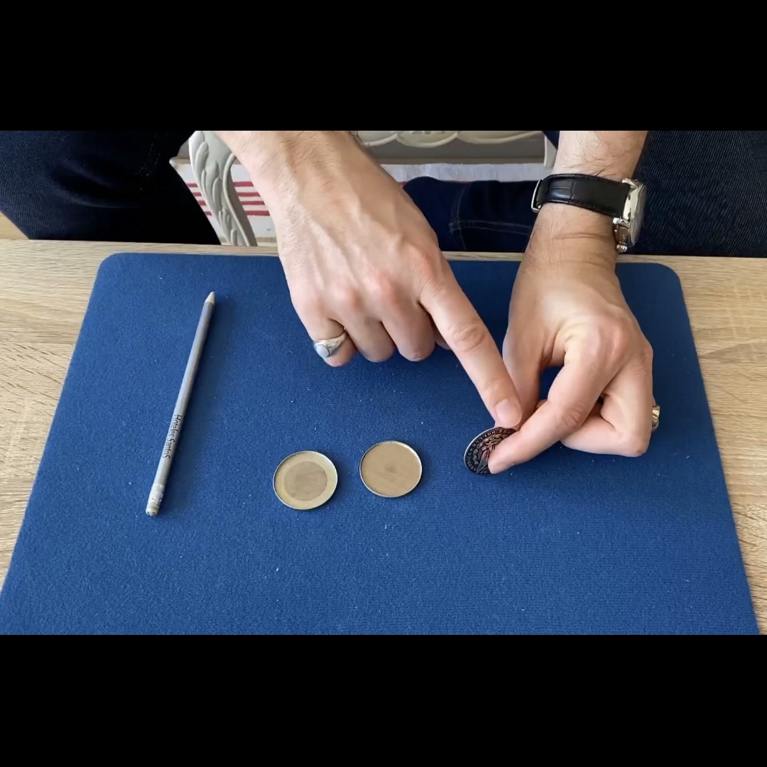 魔术教学 2025中文创意硬币流程Origins of The Drawer 道具技巧