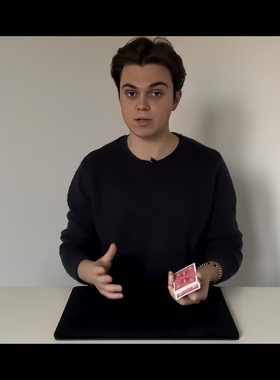 魔术教学 2024纸牌技巧Plunger Control 2.0+Fold Principle 超值