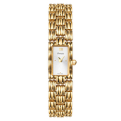 dimeina新款 金表 简约气质防水石英轻奢中古小方糖女士方盘手镯式