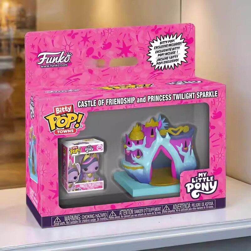 Funko Bitty 小马宝莉城堡My Little Pony周边迷你盲盒手办公仔