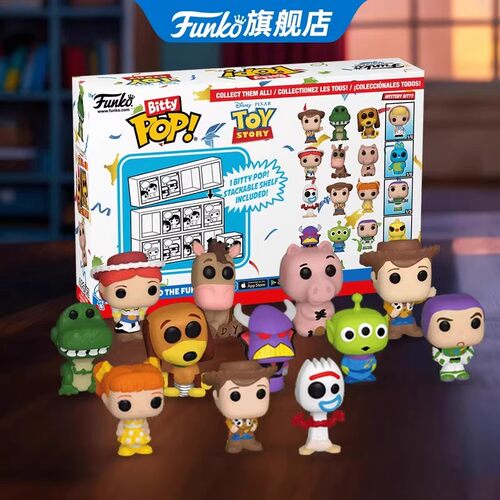 Funko丰高POP玩具总动员胡迪巴斯光年三眼仔潮玩手办520礼物