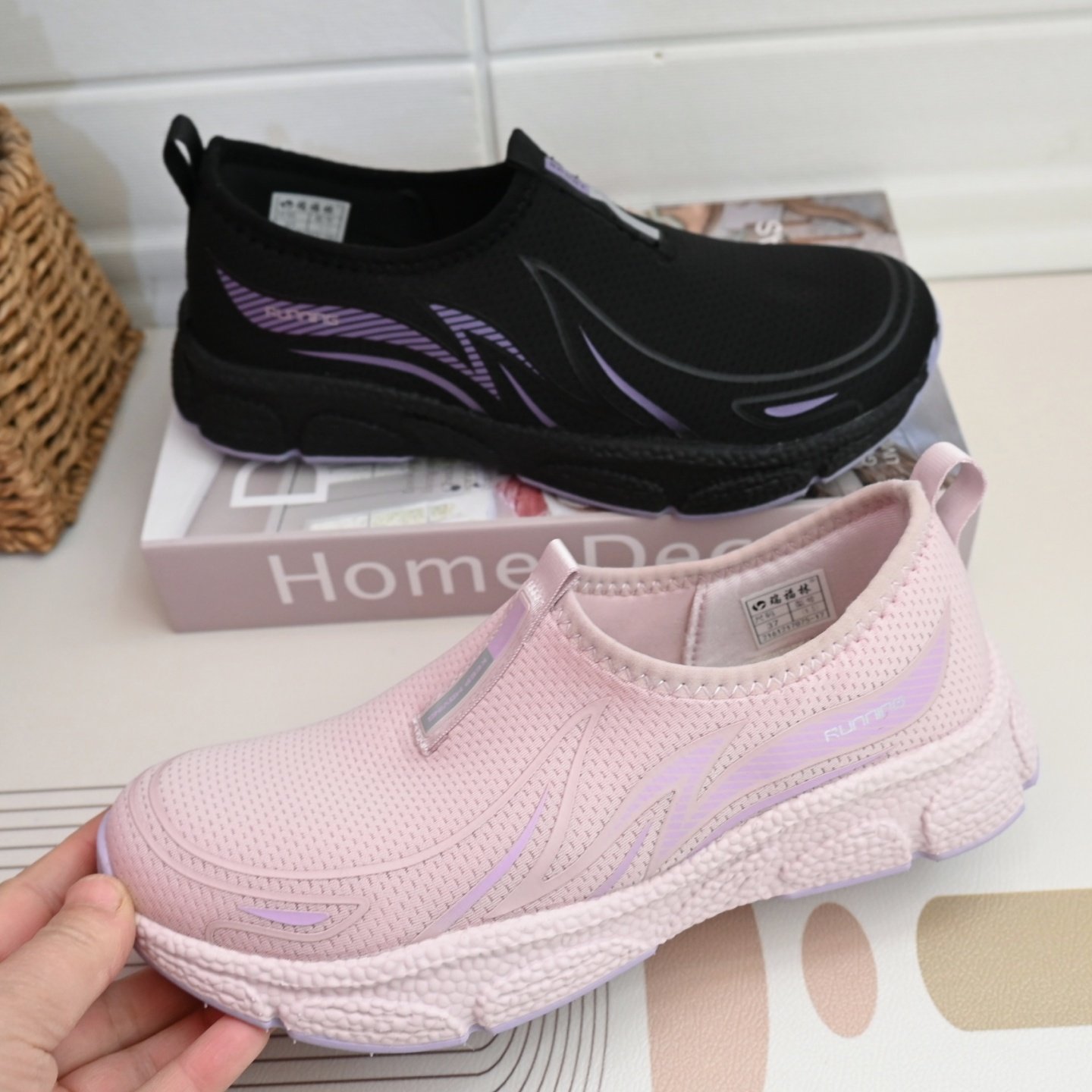 26春夏新老北京透气爆米花底妈妈套脚宽松超轻软底防滑健步女单鞋,女鞋,健步鞋,淘宝优惠券,粉丝福利购,淘宝优惠卷