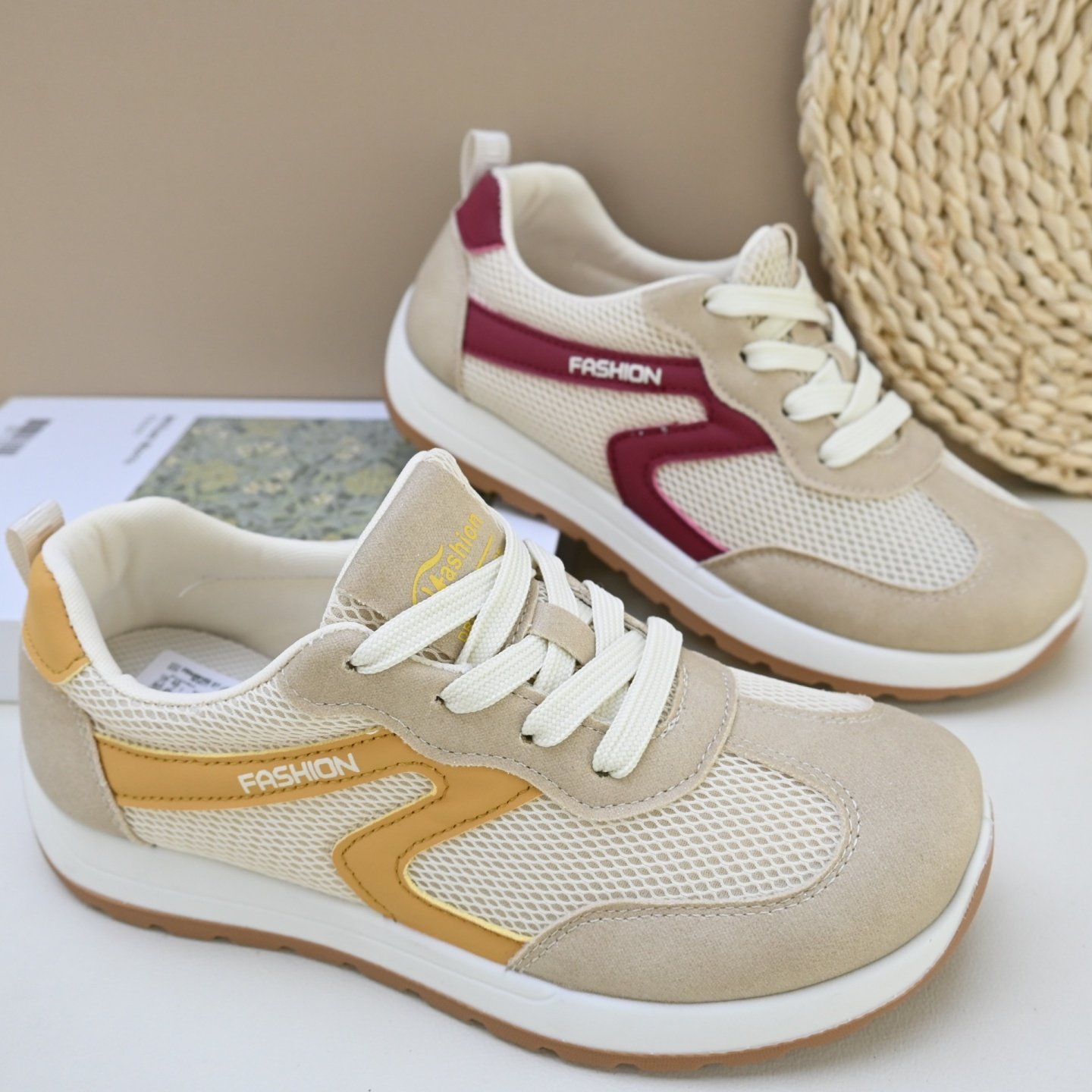 26春夏老北京单网面运动鞋时尚百搭休闲鞋流行阿甘鞋德训鞋女单鞋,女鞋,时尚休闲鞋,淘宝优惠券,粉丝福利购,淘宝优惠卷