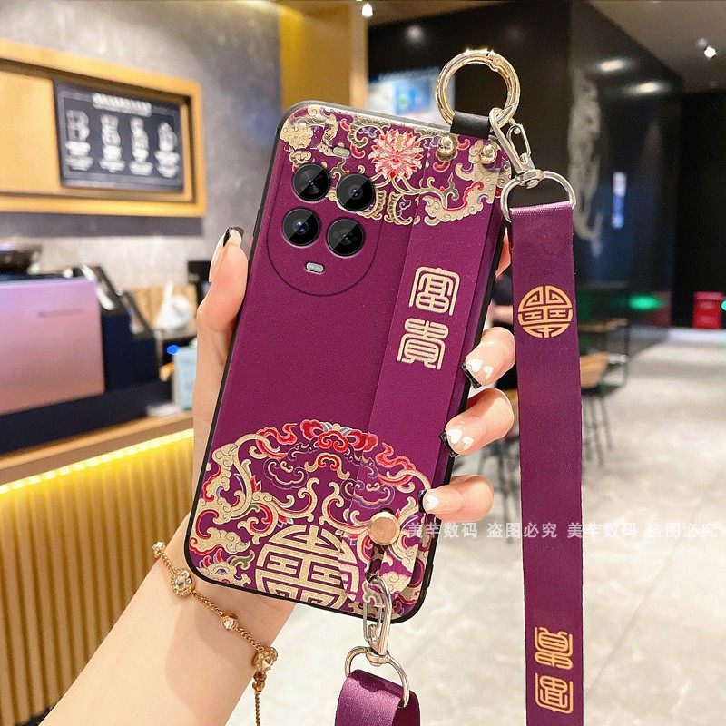 适用华为nova14活力版手机壳TYR-AL00保护套Pro腕带支架Ultra斜挎背带硅胶软壳全包防摔挂绳挂脖女款5G国风男