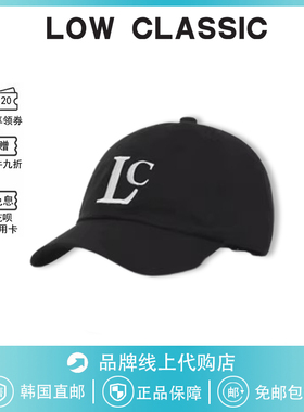 【现货】韩国low classic帽子吴世勋同款棒球帽刺绣帽lowclassic