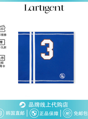 【现货】韩国Lartigent美式球衣叶舒华同款复古抹胸修身上衣女