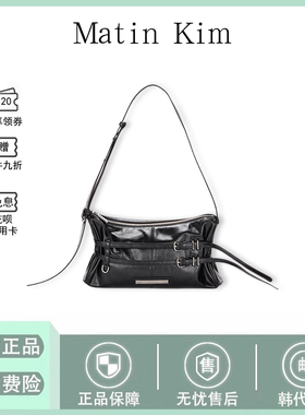 【现货】韩国matin kim包蝴蝶结系带抽绳MatinKim单肩手提腋下包
