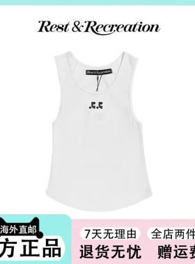 【现货】韩国restandrecreation性感吊带背心修身显瘦RR打底上衣