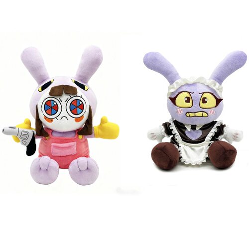 新款maid jax plush马戏团毛绒玩具Jax-Suit Pomni DisappearingG