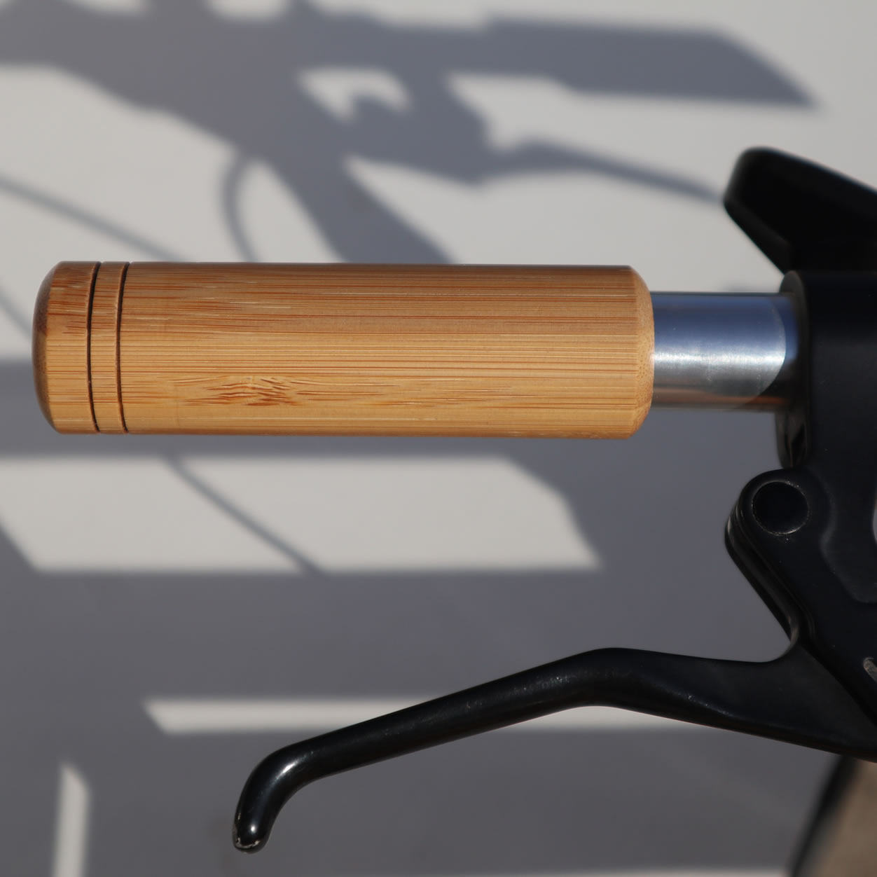 自行车车把竹子&木制把套