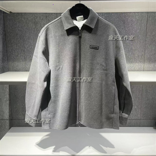 4LE217G国内代购CK Jeans25秋冬新款男士休闲简约小翻领夹克外套