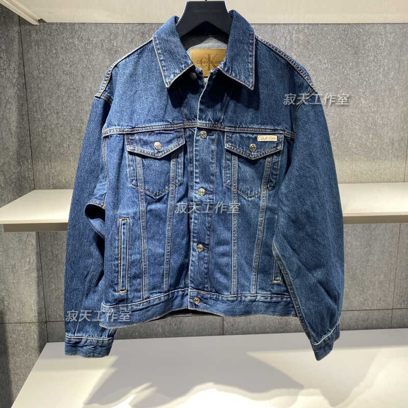 CKJEANS男士牛仔夹克衫