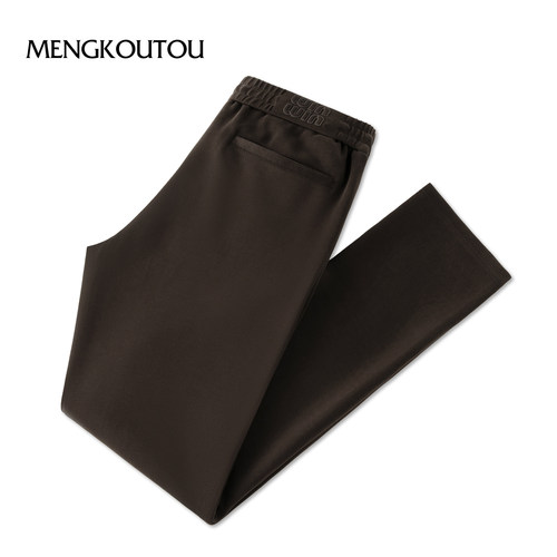 蒙口透男士百搭舒适时尚休闲裤