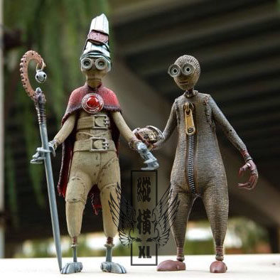 NECA 9号机器人   7寸可动人偶手办九号1号长老 现货