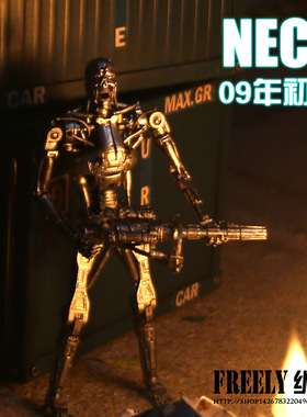 NECA终结者T800 18寸终结者骨架 可动人偶手办玩具