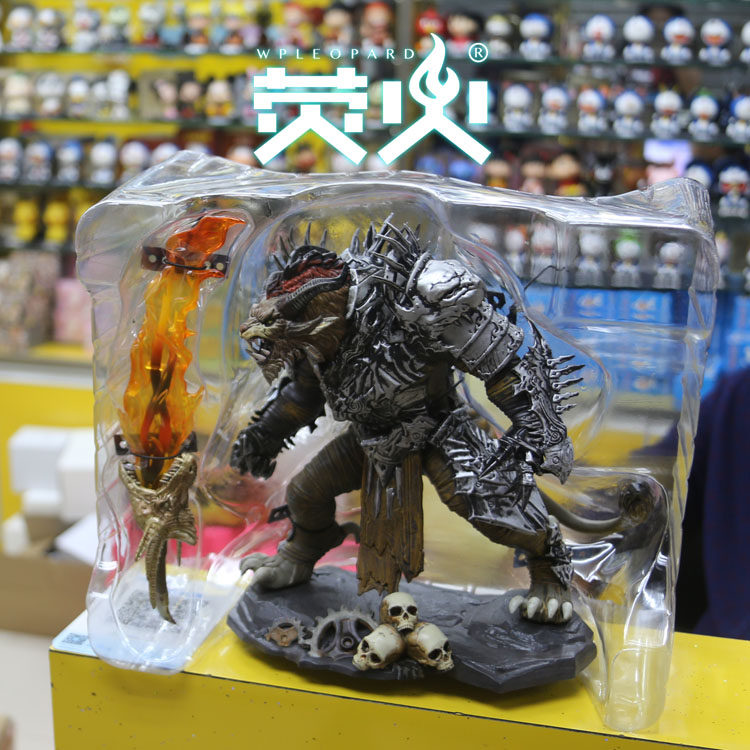 现货激战2查尔Rytlock 10寸雕像人偶手办魔兽网游模型摆件收藏