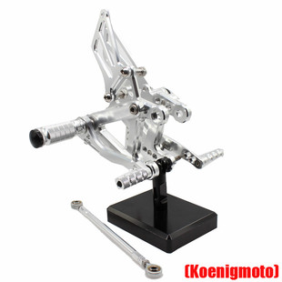 适用KAWASAKI川崎ZX-6R 03-04年改装CNC升高脚踏脚踏支架挂挡换挡