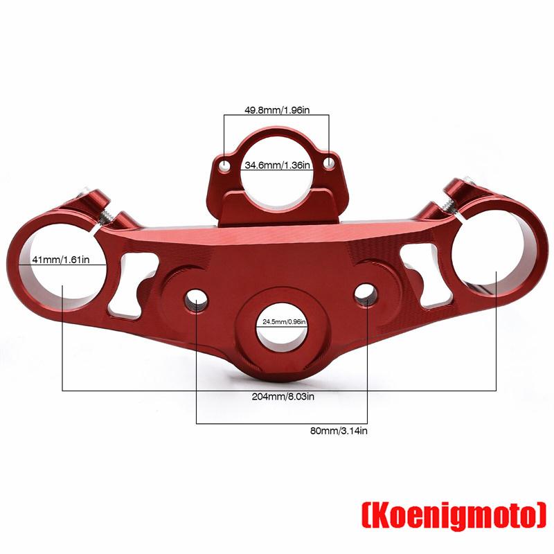 适用于本田CB400X CB400R 2017-2022年改装件配件上联板三星降低