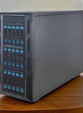 塔式双水冷服务器机箱多盘位热插拔双路大板NAS渲染工作站主机