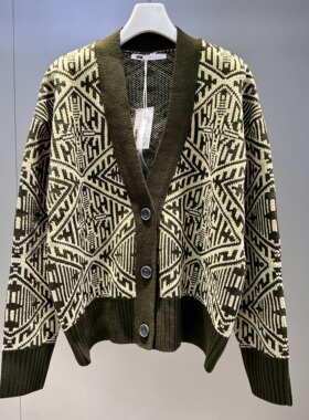 MACQNF正品2026春新款高品质宽松休闲百搭慵懒针织外套女MQ29335