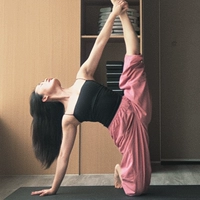 Комфортные штаны, спортивные леггинсы, оверсайз, из хлопка и льна