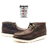 皮鞋 国潮袋鼠鞋 中国风情侣工装 耐磨休闲头层牛皮青年疯马皮单鞋 鞋