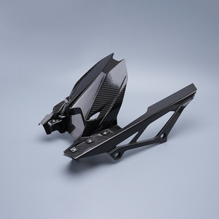 适用川崎ZX4R ZX4RR zx25r碳纤维改装件外壳 后挡泥板