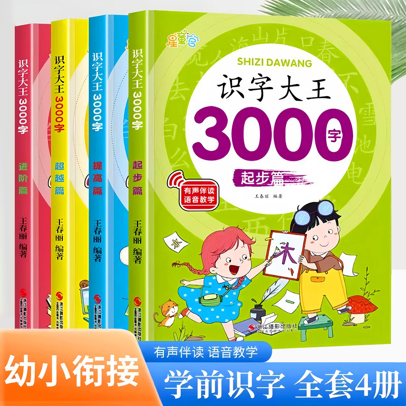 儿童启蒙识字挂图3000字幼小衔接