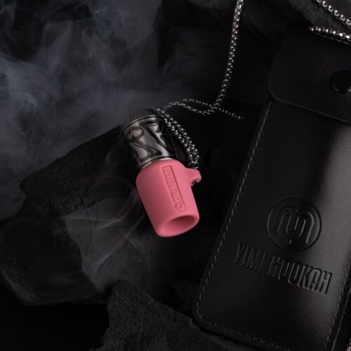 YIMI HOOKAH | 不锈钢个人卫生烟嘴含皮套挂链