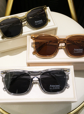 方形大框墨镜男士开车专用网红