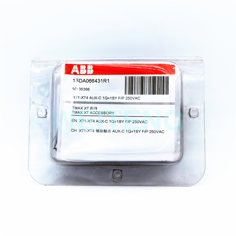 ABB AUX-C 250V 1Q1SY 1辅助1报警信号触点 SS-B1-NN XT1/XT4空开 五金/工具 断路器辅助 原图主图