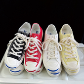 情侣休闲硫化鞋 春季 低帮系带男女同款 纯色开口笑帆布鞋 新款