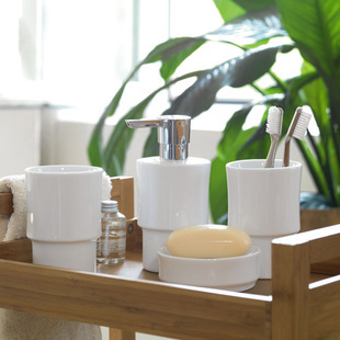 陶瓷浴室牙具漱口杯卫生间洗漱