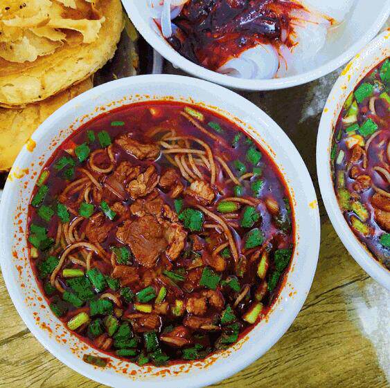 六份陕西特产韩城小吃羊血羊肉饸饹荞麦河洛泡馍荞面条速食面食