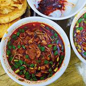 六份陕西特产韩城小吃羊血羊肉饸饹荞麦河洛泡馍荞面条速食面食