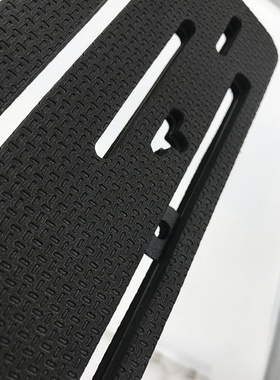 奔驰G级G500前牌照板G350后车牌托盘G55转换支架G63底座G550边框